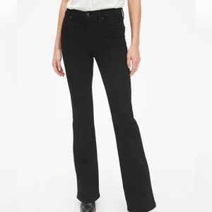 GAP Women's Dark Washed Black Boot Cut Jeans